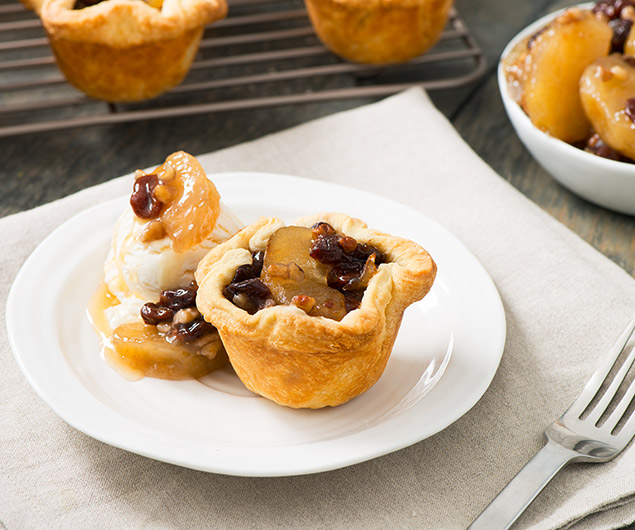 Apple Cherry Walnut Crostata