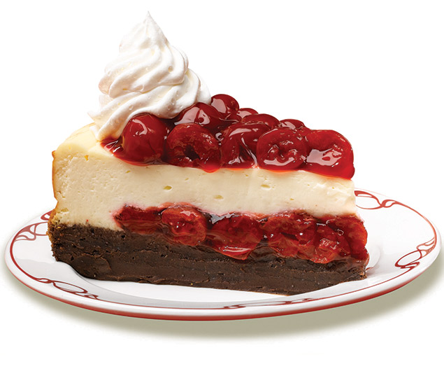 Cherry Chocolate-Brownie Cheesecake