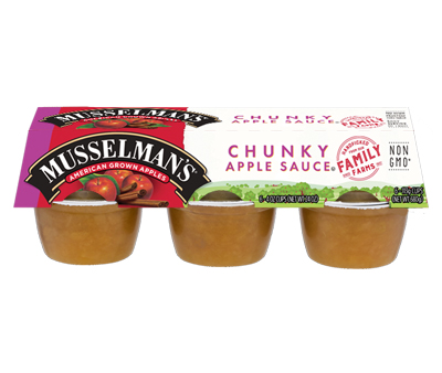 Chunky Apple Sauce - 6 pk 4 oz.