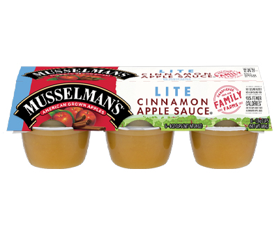 Lite Cinnamon Apple Sauce with Sucralose - 6 pk 4 oz.