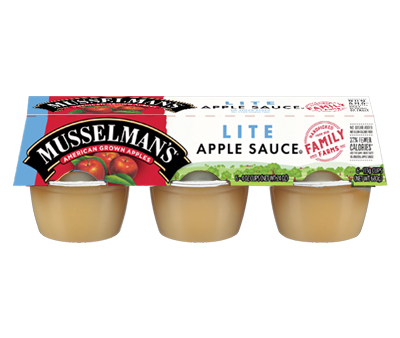 Lite Apple Sauce with Sucralose - 6 pk 4 oz.