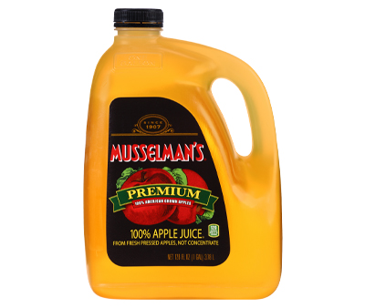 Premium Apple Juice - Not from Concentrate - 128 oz.
