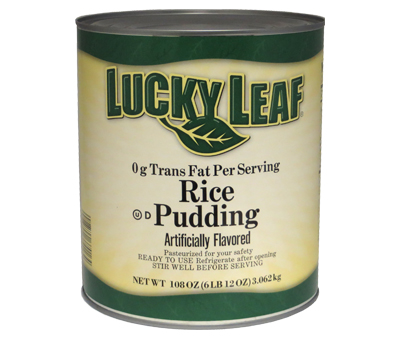 Rice Pudding - 108 oz.