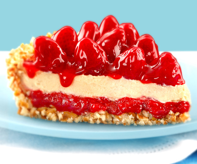 Strawberry Peanut Butter Pie