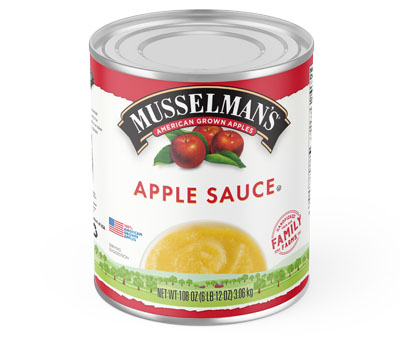 Sweetened Apple Sauce - 108 oz.