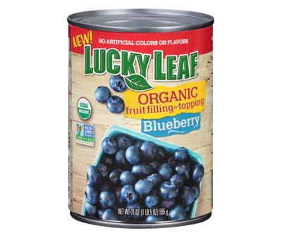 Organic Blueberry Fruit Filling - 21 oz.