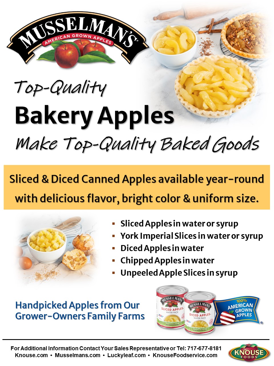 Bakery Apples Musselman's