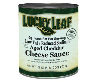 Aged Cheddar Cheese Sauce - Low Fat - Reduced Sodium - 106 oz.