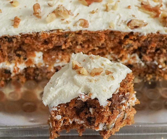 Low-Guilt Carrot Cake