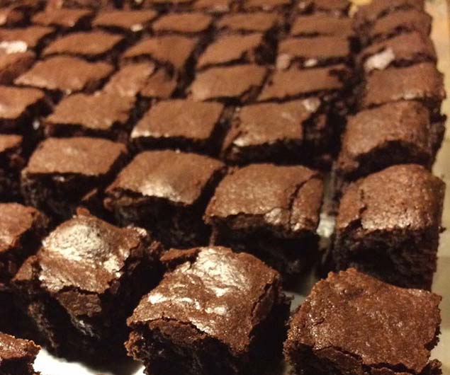 Moist and Fudgy Apple Sauce Brownies