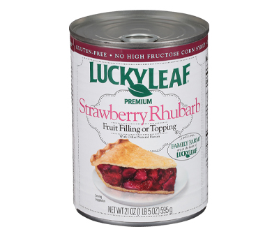 Strawberry Rhubarb Fruit Filling - 21 oz.