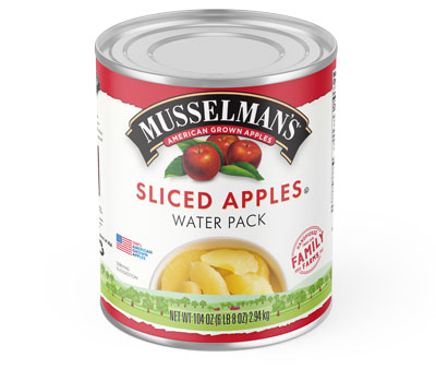 Sliced Apples in Water - 104 oz.
