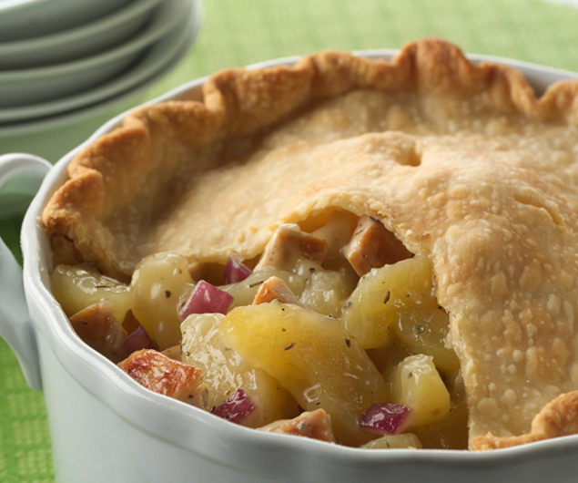 Savory Chicken and Apple Pot Pie